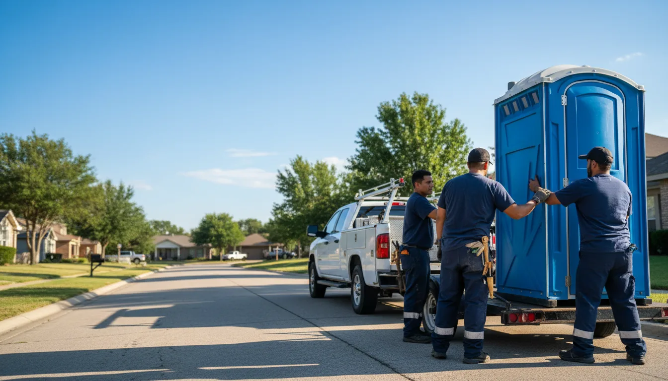 Portable Toilet Rental in Amesville, OH near me